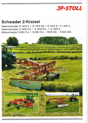 Rotary rakes JF-Stoll R 1425 S