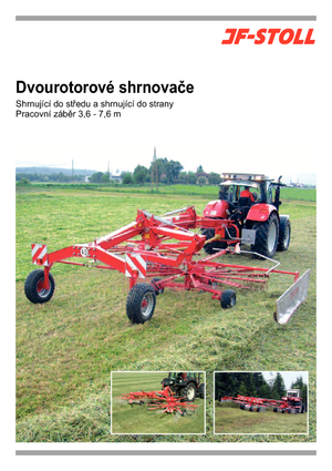 Rotary rakes JF-Stoll R 1405 SB