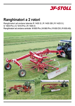 Rotary rakes JF-Stoll R 1405 SB