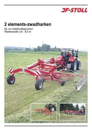 Rotary rakes JF-Stoll R 1410 SB
