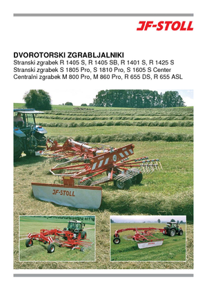 Rotary rakes JF-Stoll R 1410 SB