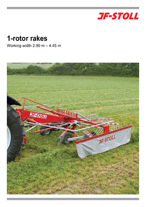 Rotary rakes JF-Stoll R 365 DS