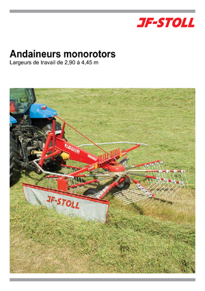 Rotary rakes JF-Stoll R 365 DS