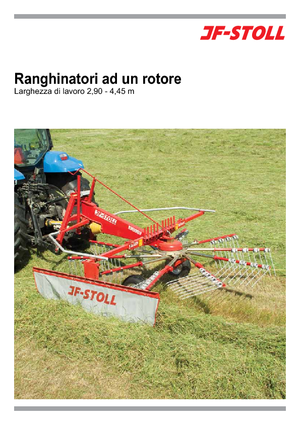 Rotary rakes JF-Stoll R 365 DS