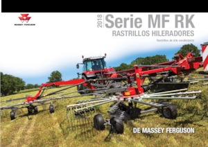 Rotary rakes Massey Ferguson RK802 TRC 