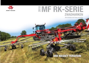 Rotary rakes Massey Ferguson RK802 TRC 