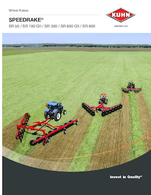 Döner tırmıklar Kuhn SR 50