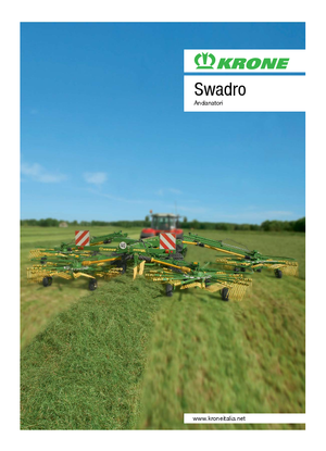 Rotary rakes Krone Swadro 900