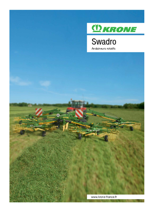 Rotary rakes Krone Swadro 900