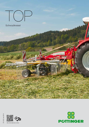 Rotary rakes Pöttinger Top 382
