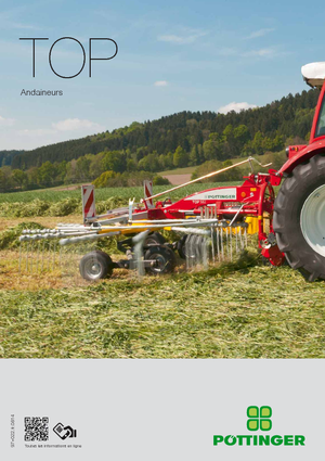 Rotary rakes Pöttinger Top 382