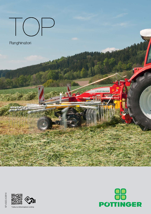 Rotary rakes Pöttinger Top 382
