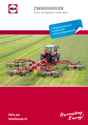 Rotary rakes Fella TS 1452