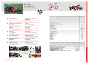 Rotary rakes Fella TS 880 Pro