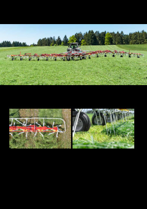 Rotary tedders Pöttinger AlpinHit 4.4 H