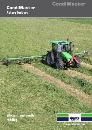 Rotary tedders DEUTZ-FAHR CoM 6421