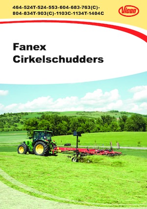 Döner ot toplayıcıları Vicon Fanex 904