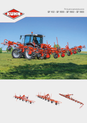 Döner ot toplayıcıları Kuhn GF 8700