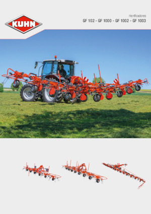 Döner ot toplayıcıları Kuhn GF 872
