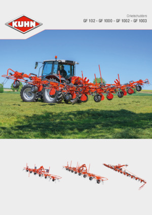 Döner ot toplayıcıları Kuhn GF 872