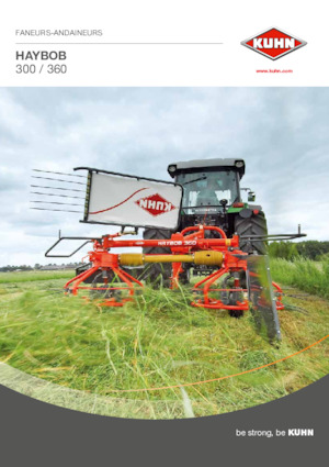 Döner ot toplayıcıları Kuhn HayBob 300