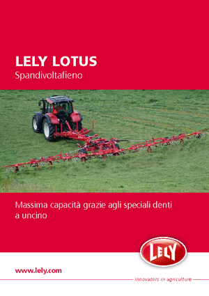Rotary tedders Lely Lotus 600 Stabilo AWS