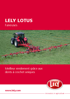 Rotary tedders Lely Lotus 600 Stabilo AWS