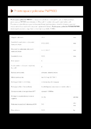 Rotary tedders Pronar PWP 900