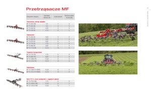 Rotary tedders Massey Ferguson TD576 DN