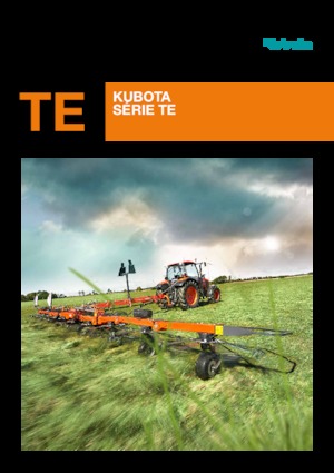 Döner ot toplayıcıları Kubota TE10511C