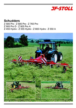 Döner ot toplayıcıları JF-Stoll Z 905 Pro A