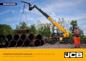 Rotating telehandlers JCB 558-260R PRO