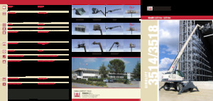 Üst yapılı teleskopik yükleyiciler Terexlift Girolift 3514