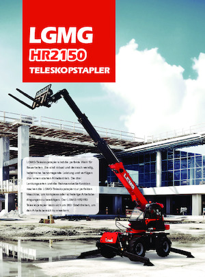 Teleskopik yükleyiciler LGMG  HR2150