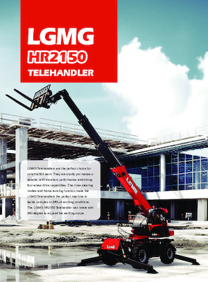 Teleskopik yükleyiciler LGMG  HR2150
