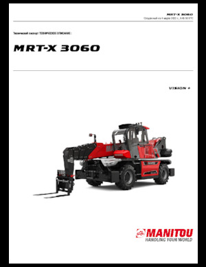 Rotating telehandlers Manitou MRT-X 3060