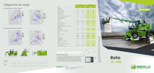 Rotating telehandlers Merlo Roto 40.16 EE