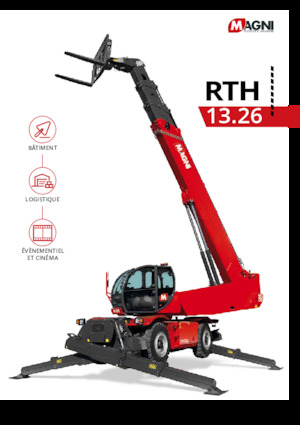 Rotating telehandlers MAGNI RTH 13.26
