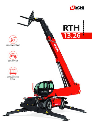 Rotating telehandlers MAGNI RTH 13.26