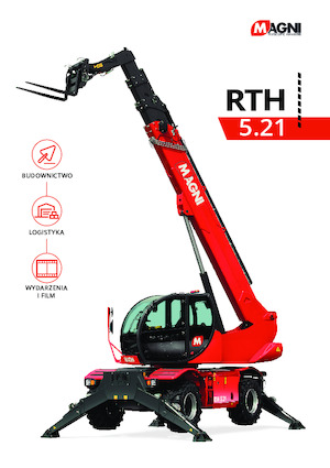 Rotating telehandlers MAGNI RTH 5.21