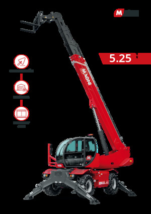 Rotating telehandlers MAGNI RTH 5.25