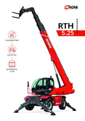 Rotating telehandlers MAGNI RTH 5.25