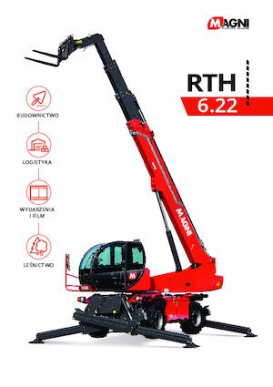 Rotating telehandlers MAGNI RTH 6.22