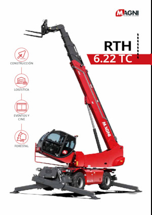 Rotating telehandlers MAGNI RTH 6.22 TC