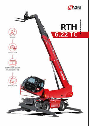 Rotating telehandlers MAGNI RTH 6.22 TC