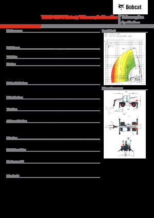 Üst yapılı teleskopik yükleyiciler Bobcat TR50.180