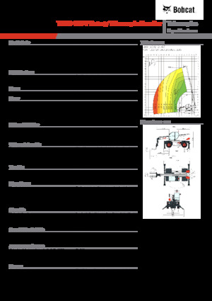 Üst yapılı teleskopik yükleyiciler Bobcat TR50.180