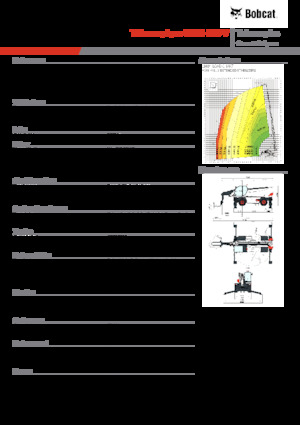 Rotating telehandlers Bobcat TR60.350