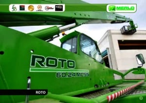 Rotating telehandlers Merlo Roto 45.21 MCSS
