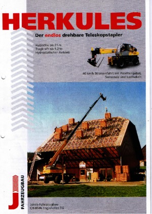 Rotating telehandlers Herkules TD 45210